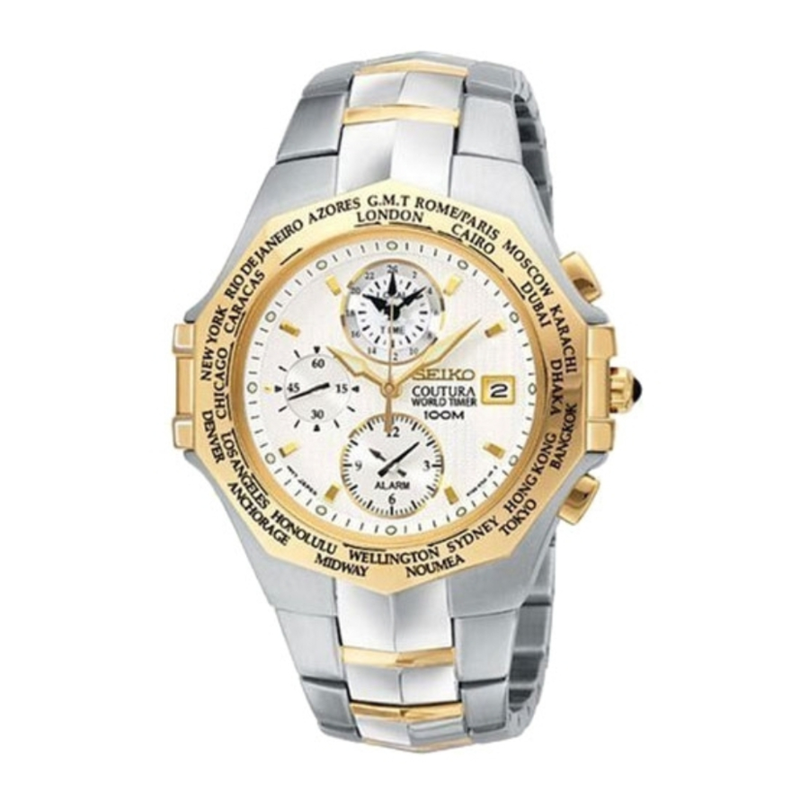 Seiko 5T82 Watch Manual ManualsLib