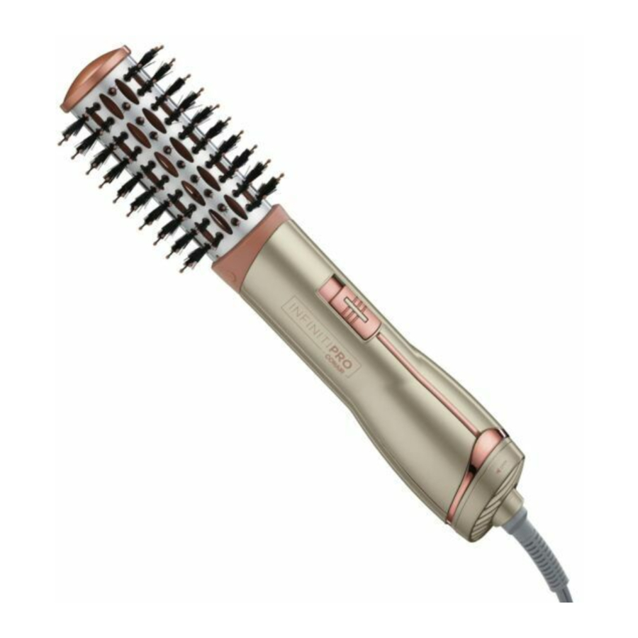 INFINITIPRO BC600 Hot Air Brush Instructions & Styling Guide ManualsLib