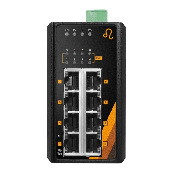 Leonton CPG2-0800 Industrial PoE Switch Manuals