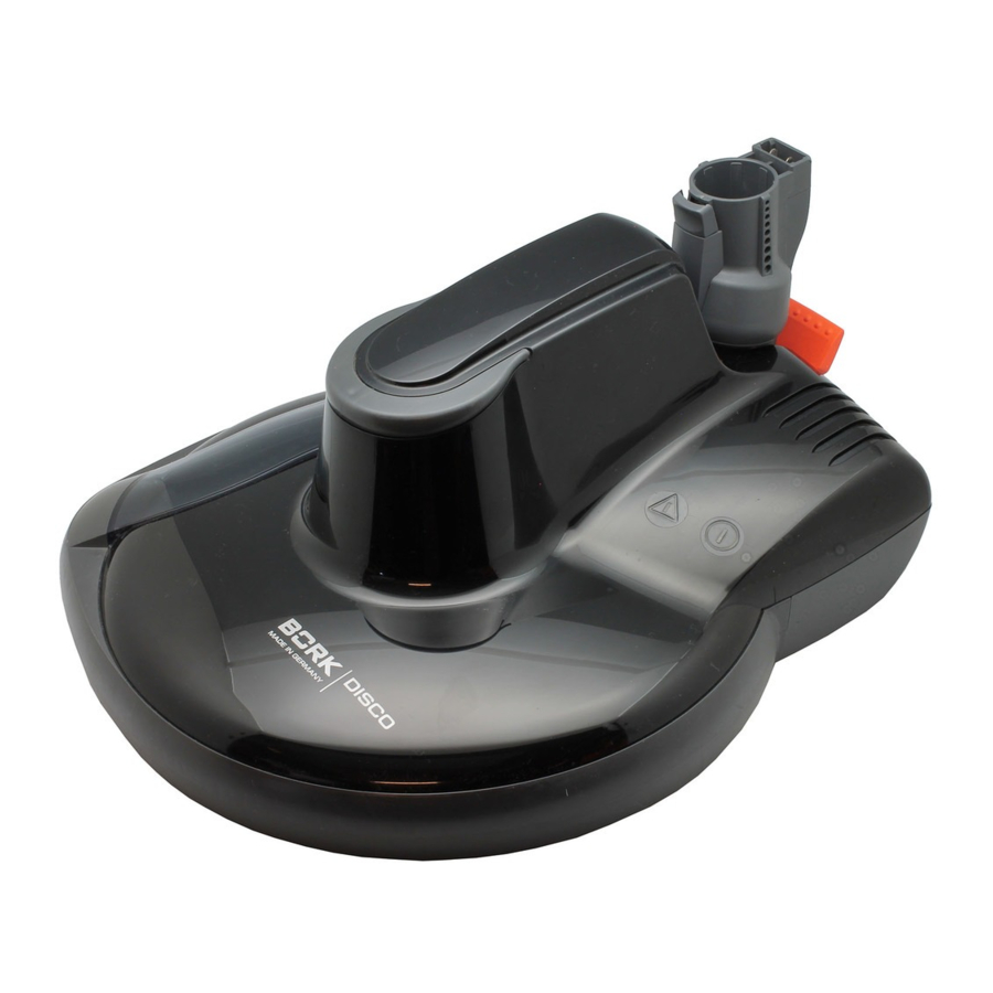 Sebo DISCO - Floor Polisher Manual