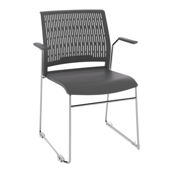 Epic Office Furniture Stax Training Chair Assembly Instructions Manual