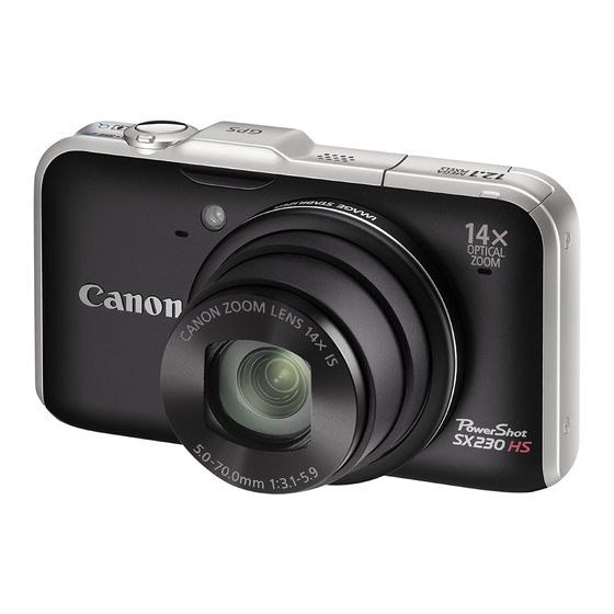 Canon PowerShot SX220 HS Manuals