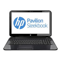 HP Pavilion 15 Sleekbook Maintenance And Service Manual