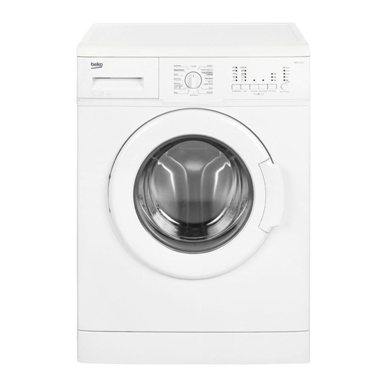 Beko WM 5102W Installation & Operating Instructions And Washing Guidance