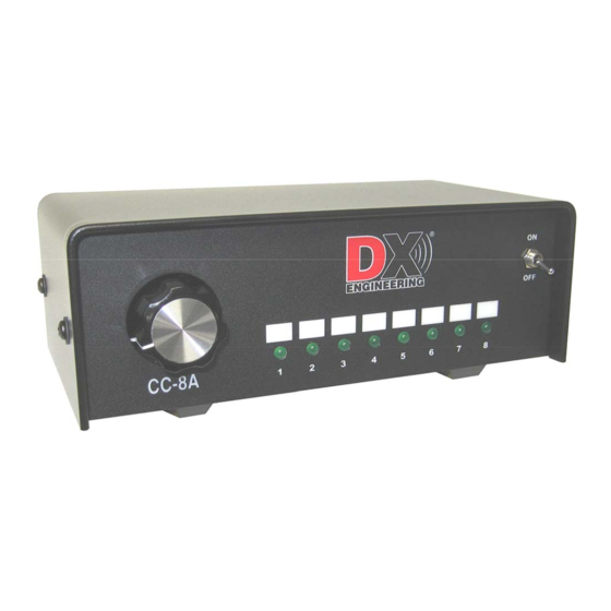 DX Engineering DXE-CC-8A User Manual