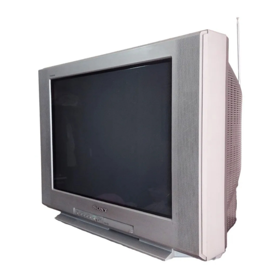 Sony Trinitron KV-24FV12 Service Manual