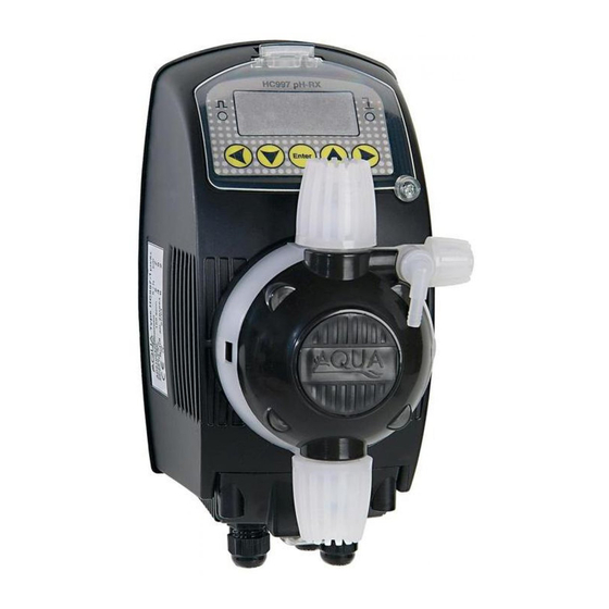 Aqua HC797 Operating And Maintenance Instructions Manual
