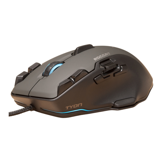 Roccat TYON Quick Installation Manual