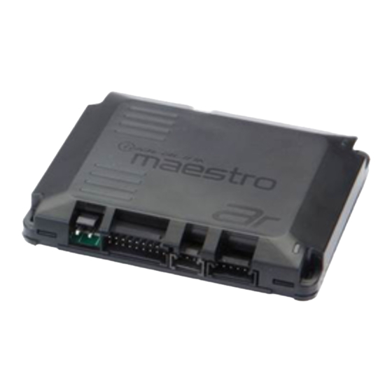 iDataLink Maestro Ar Install Manual