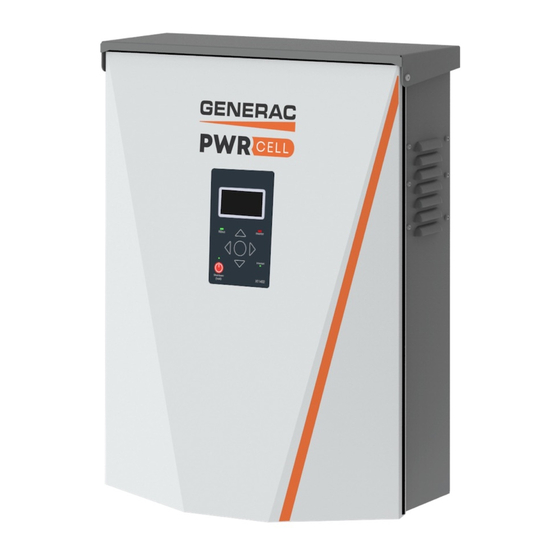 Generac Power Systems PWRcell X7600 Series Owner's Manual