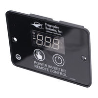 Progressive Dynamics PD1601-50 Installation And Operation Manual