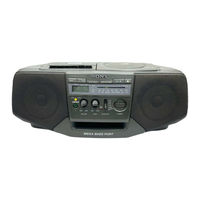 Sony CFD-V15 - Cd Radio Cassette-corder Operating Instructions Manual