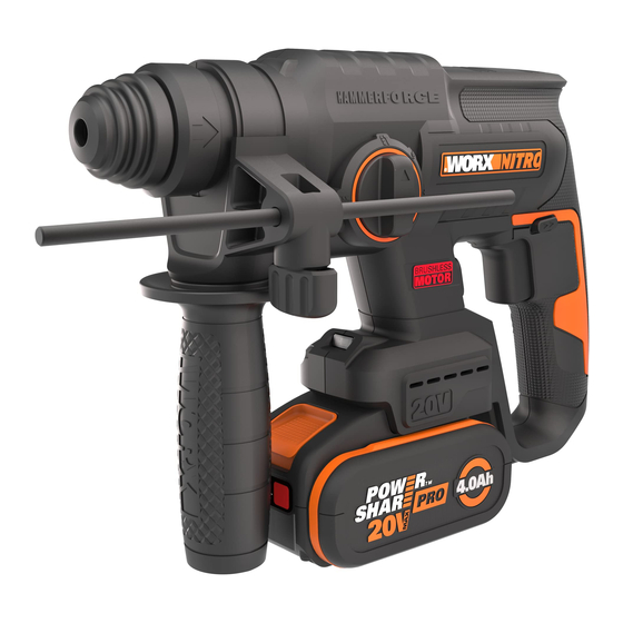 Worx WX381 Series Original Instructions Manual