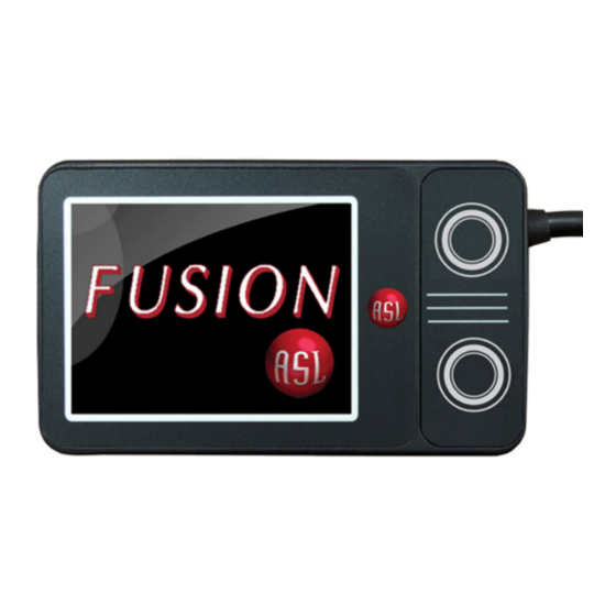 ASL INTERCOM FUSION 165 Quick Start Manual