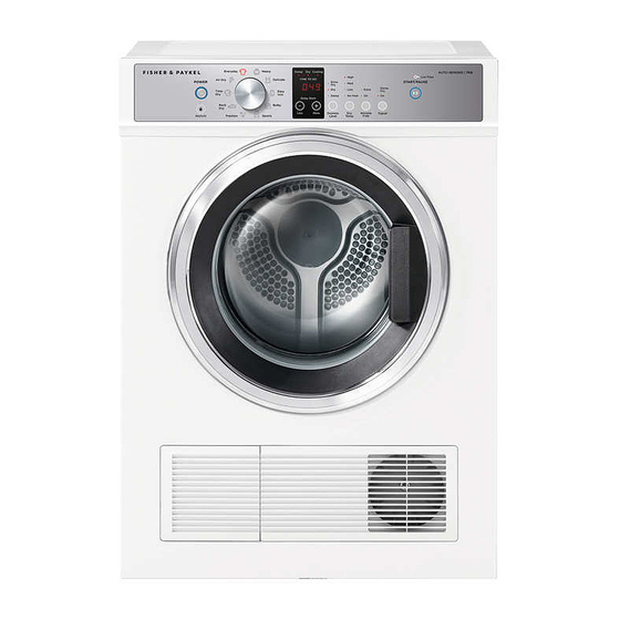 Fisher & Paykel DE7060P1 Manual