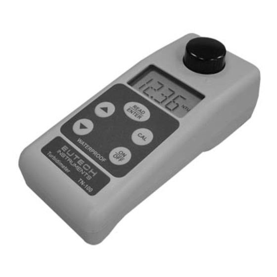 EUTECH INSTRUMENTS Oakton TN-100 Instruction Manual