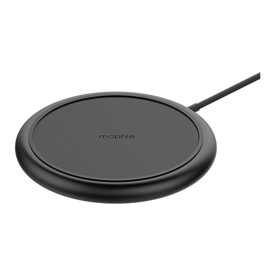 Mophie charge stream pad+ User Manual