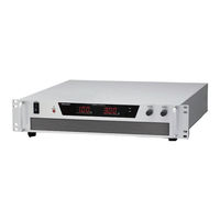 Matsusada Precision RE Series Instruction Manual