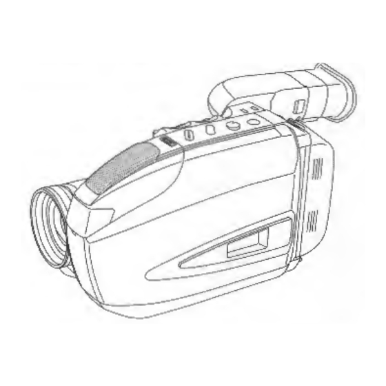 Panasonic Palmcorder PV-D29 Operating Instructions Manual