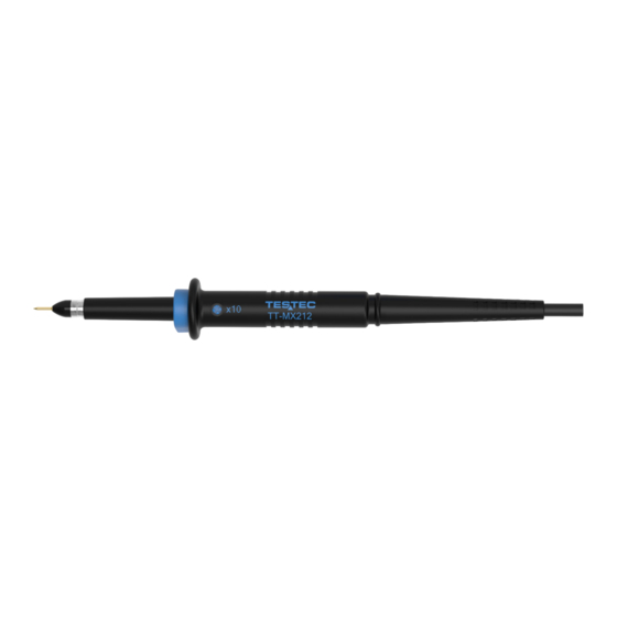 Testec TT-MX 212 Quick Start Manual