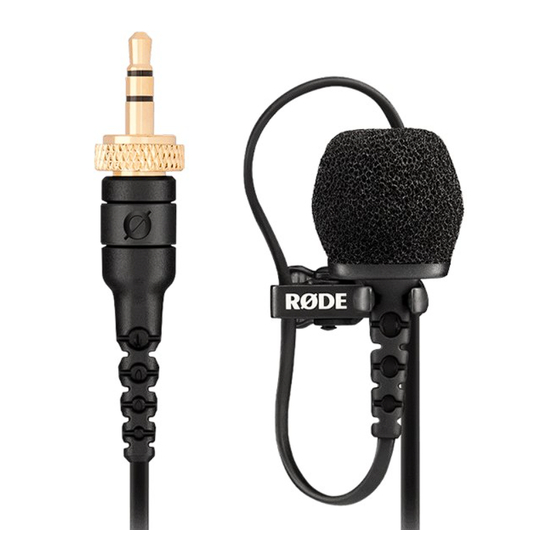 RODE Microphones LAVALIER II Quick Start Manual