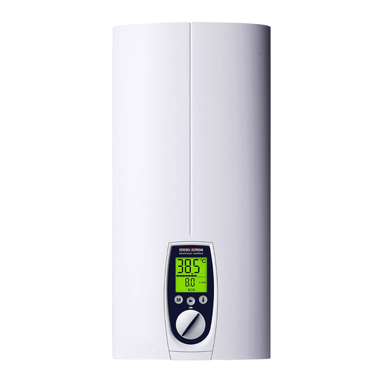 STIEBEL ELTRON DHE 18 Operation And Installation Instructions Manual