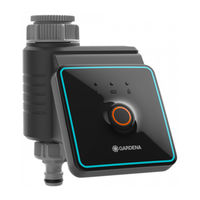 Gardena Water Control Bluetooth Operating Instructions Manual