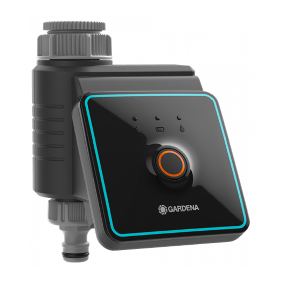 Gardena Water Control Bluetooth Manuals