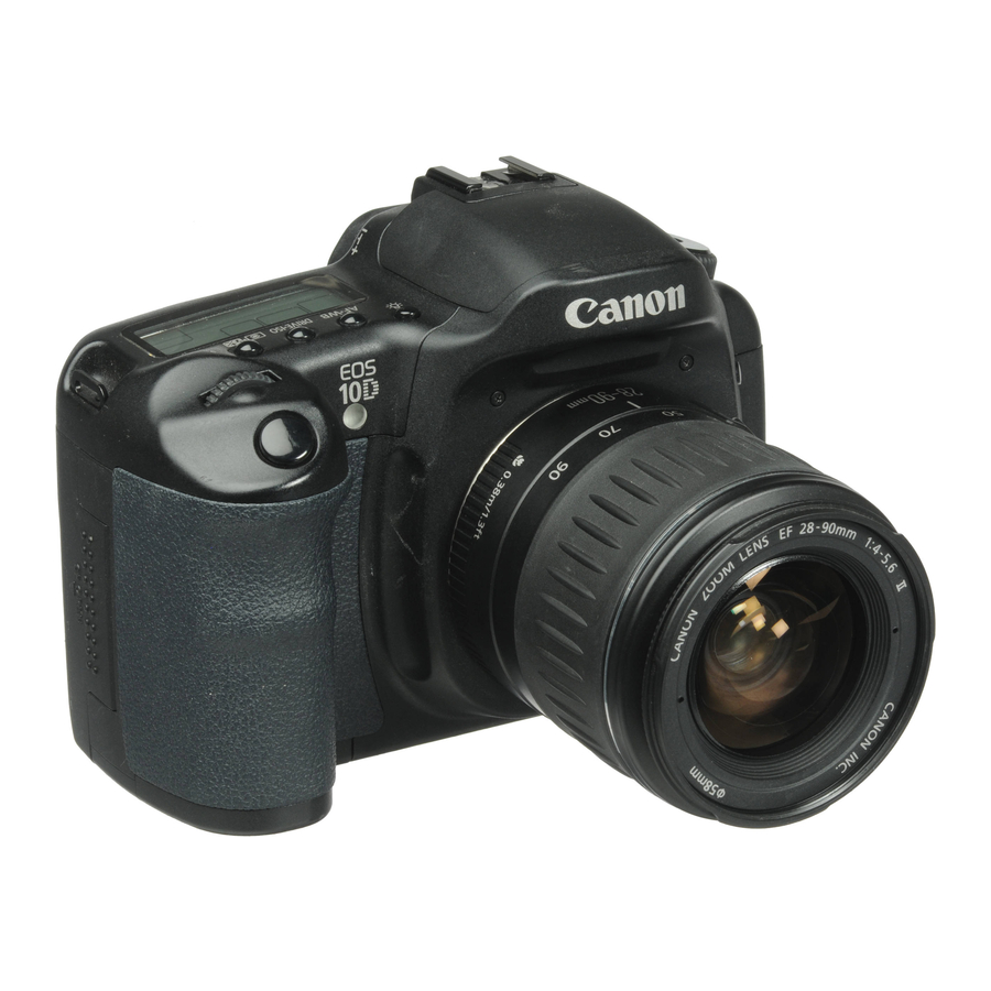 Canon EOS 10D Digital Instruction Manual