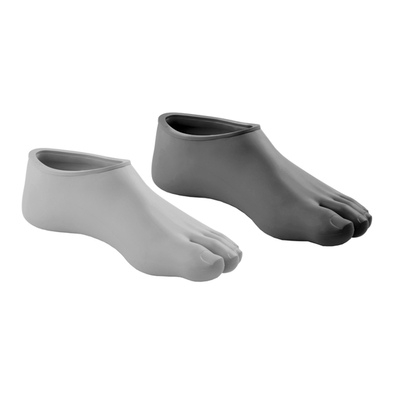 Ossur FOOT COVER Instructions For Use Manual
