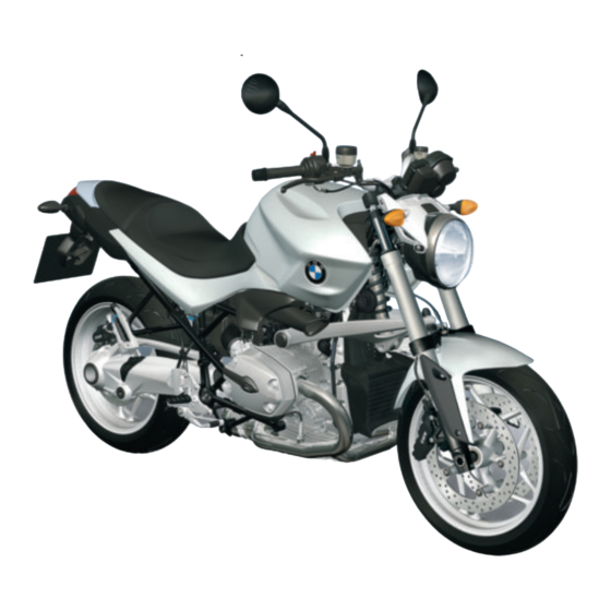 BMW R 1200 R 2010 Rider's Manual