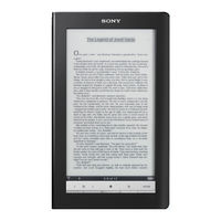 Sony PRS-900 - Reader Daily Edition PRS-900BC - Reader Daily Edition PRS-900 User Manual