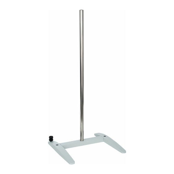 OHAUS UNIVERSAL H-STAND Installation Manual