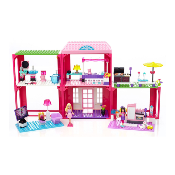 Mega Bloks Barbie Build'n Play Fab Mansion Manual