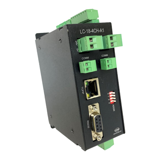 TMS LC-18-4CH-A1-RGBW User Manual