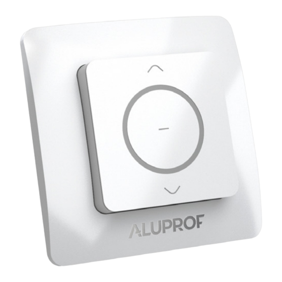 Aluprof DC 318 Operating Manual