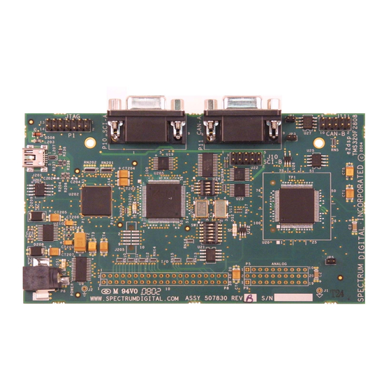 Texas Instruments TMS320F2809 Data Manual