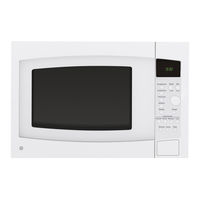 GE PEB1590SMSS - Countertop Microwave Oven Owner's Manual