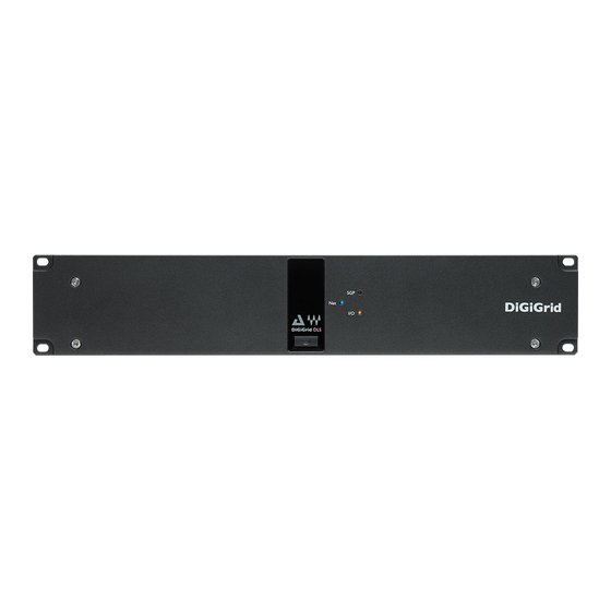 User Manuals: DigiGrid DLI Series Pro Tools Hub