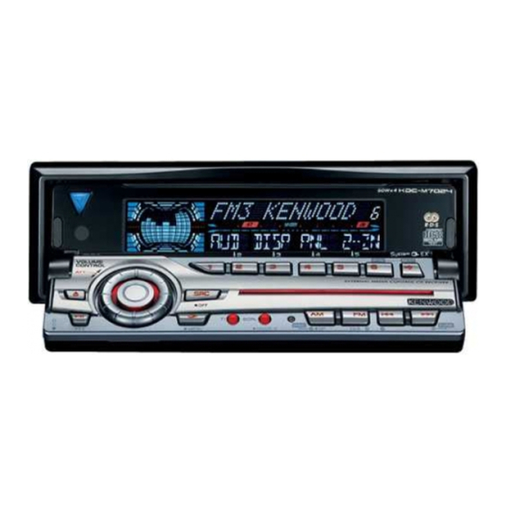 Kenwood KDC-7024/Y Service Manual