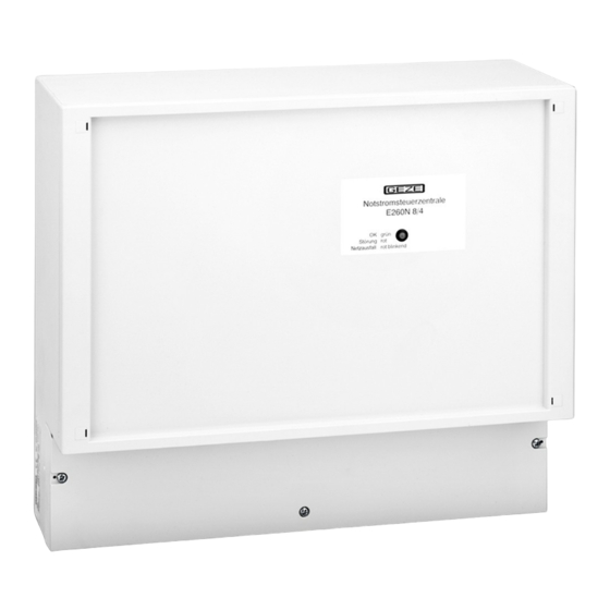 GEZE E260 Series Connection Schema