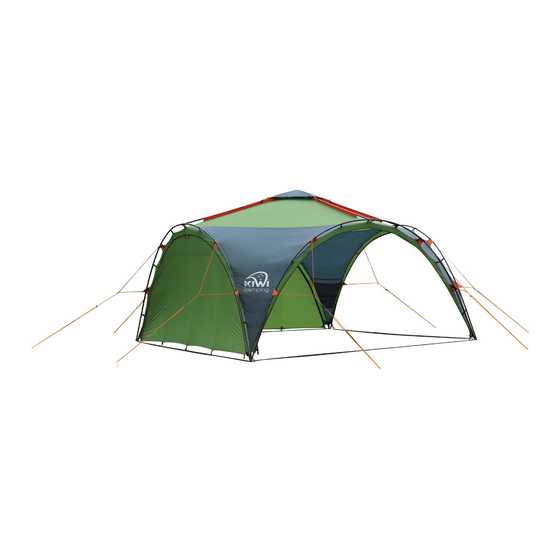 Kiwi Camping Savanna 3.5 Deluxe Pitching Instructions