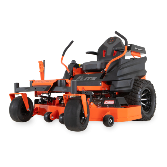 Bad Boy ZT ELITE BZS60KT745 Owner’s Operator Service Manual