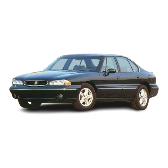 Pontiac 1996 Bonneville Owner's Manual