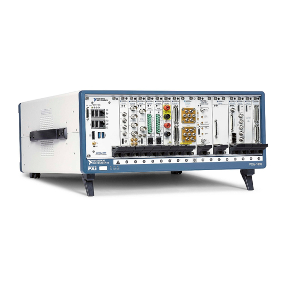 National Instruments PXIe-1095 User Manual