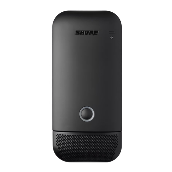 Shure ULXD6-8 Manual
