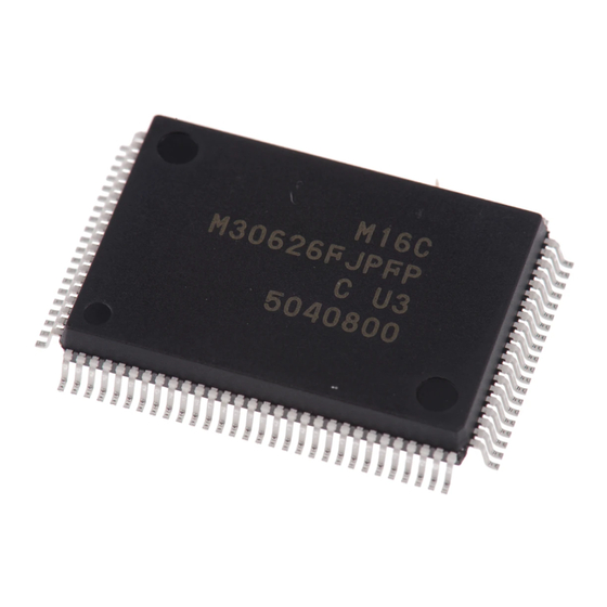 Renesas M16C/26A Series Hardware Manual