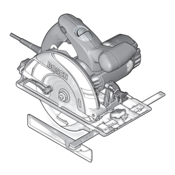 Bosch GKS 55 CE PROFESSIONAL Manuals