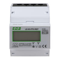 F&F LE-03-FPV-RST Manual