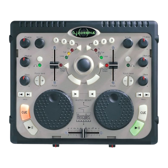 Hercules DJ-1800 User Manual